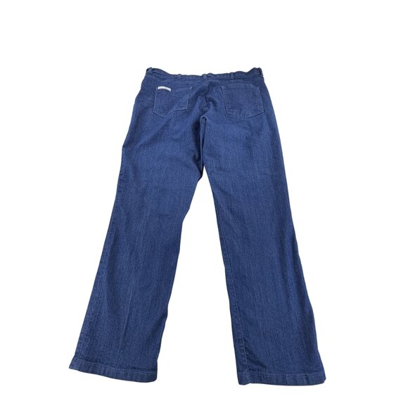 Tom James Blue Delta Jeans Mens Blue Denim 40" Waist Custom Stretch USA - Picture 2 of 10